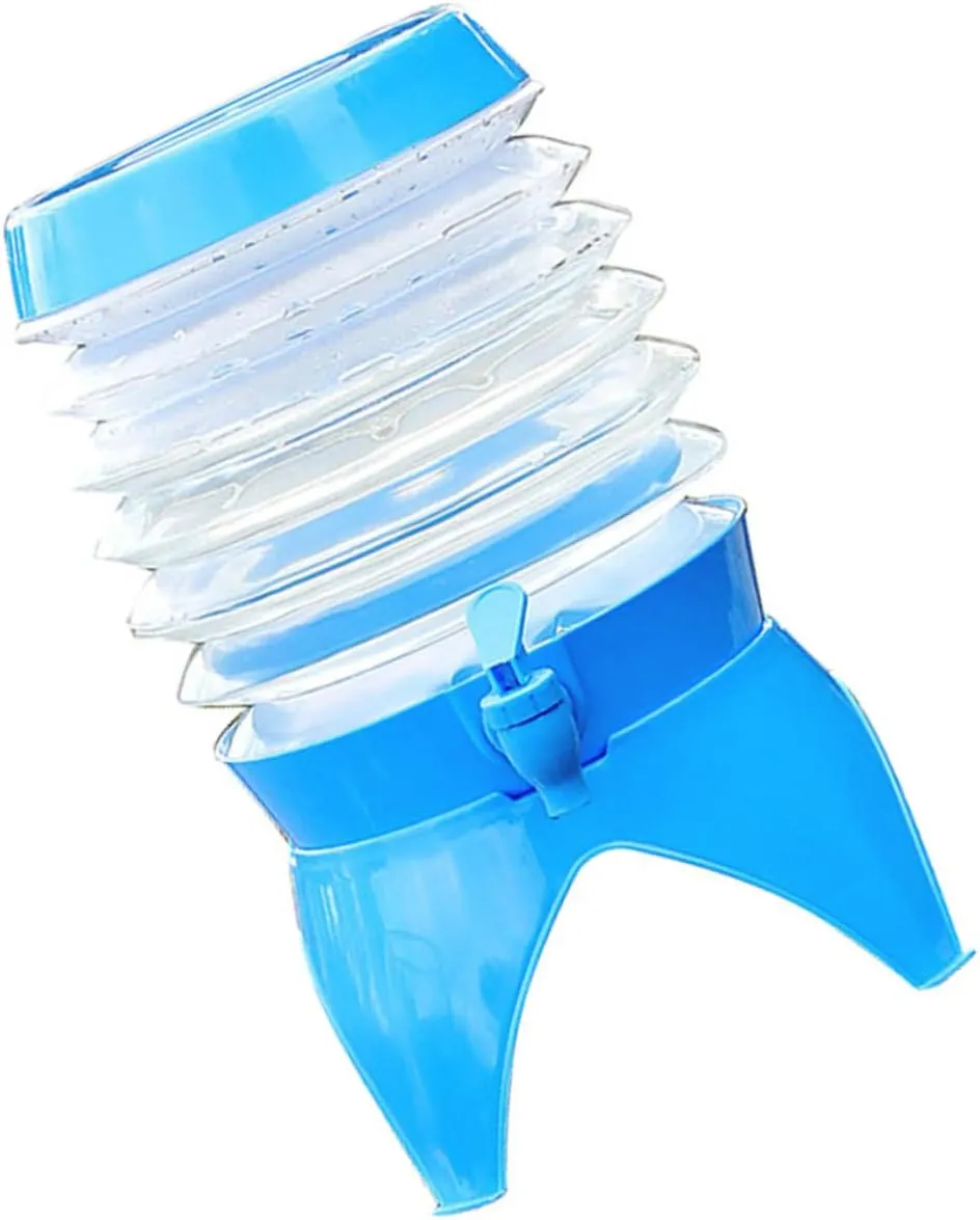 Happyyami Travel Folding Bucket Collapsible Water Container Large Capacity Outdoor Camping Water Storage