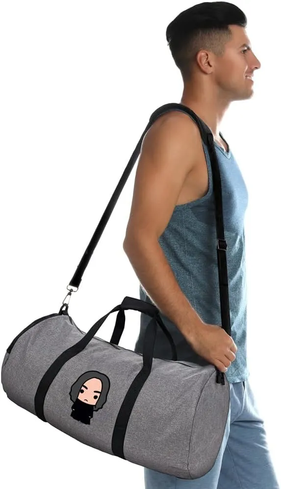 Harry Potter Snape Cute Chibi Character Lightweight Duffel Bag for Sports and Gym Packable for Travel