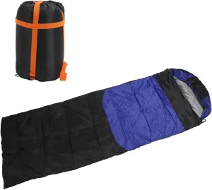 Heated Sleeping Bag Warm Lightweight Breathable USB Powered Heating Sleeping Bag with Adjustable Temperature for Outdoor Camping and Travel Made of Down Cotton Plaid Fabric Pongee