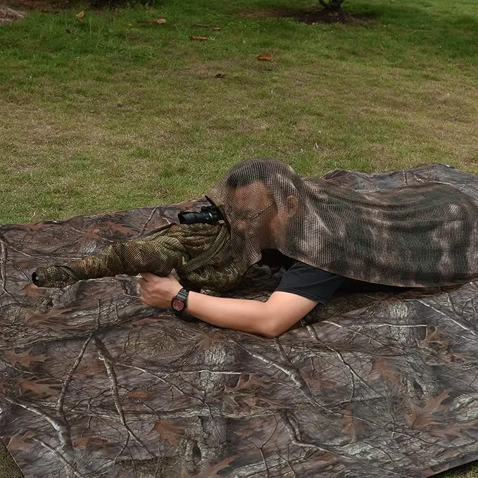 Heavy Duty 9 Mil Tarp Cover Waterproof UV Resistant Tarpaulin Used for Outdoor, Hunting, Camping, Backpacking, Canopy Tent, Ground Tarp, Cover Boat, Motorcycles, Roofs, Wood