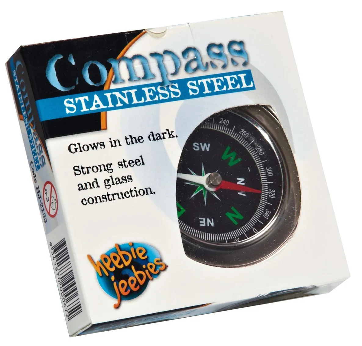 Heebie Jeebies Stainless Steel Compass Early Science STEM Toys Best Seller 3yrs 