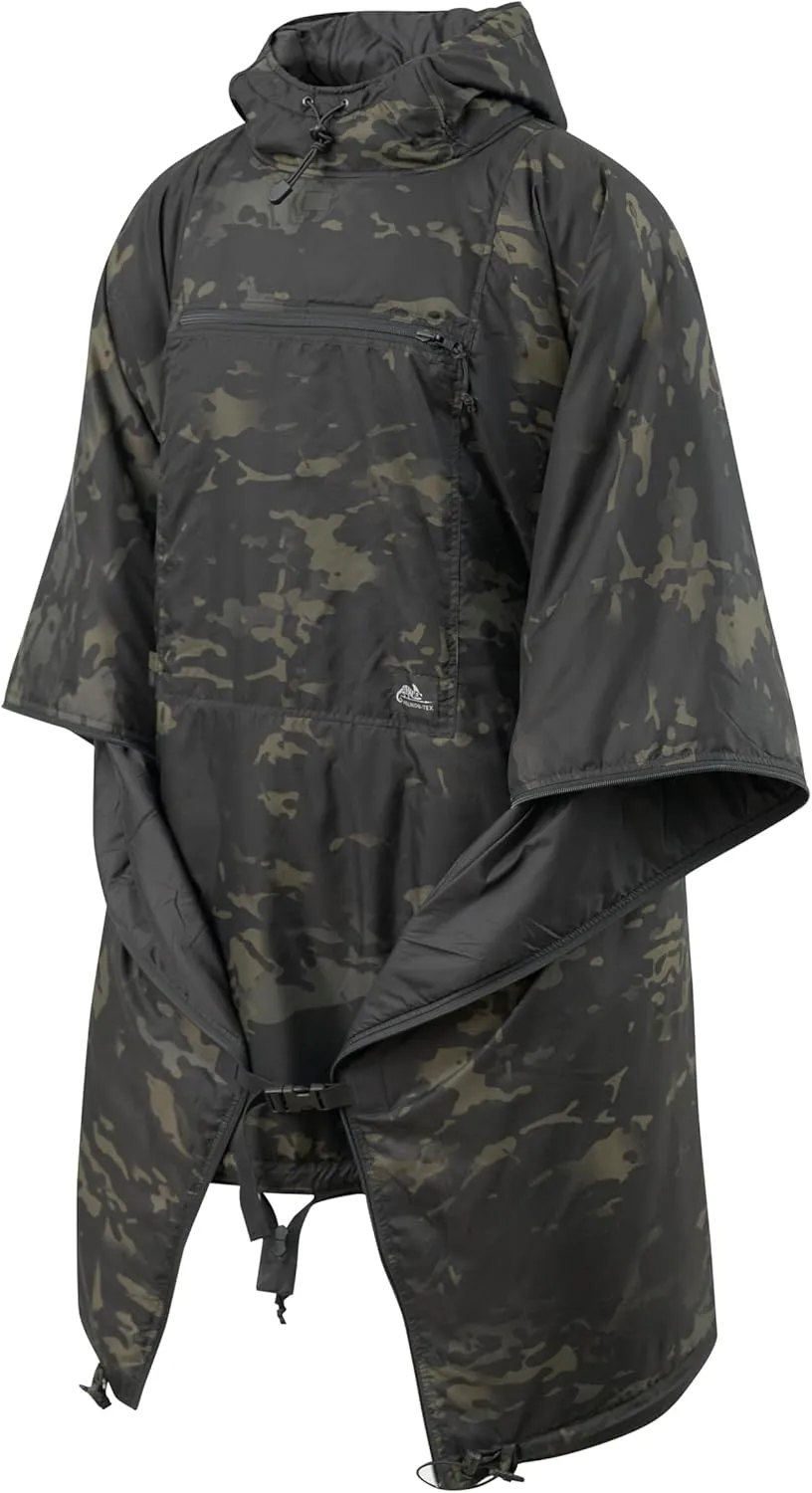 Helikon-Tex Swagman Roll Multi-Purpose Military Poncho - Emergency Poncho & Woobie Blanket & Jacket