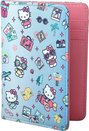 Hello Kitty Passport Holder for Travel Official License, Cute Passport Cover, Sanrio Gifts