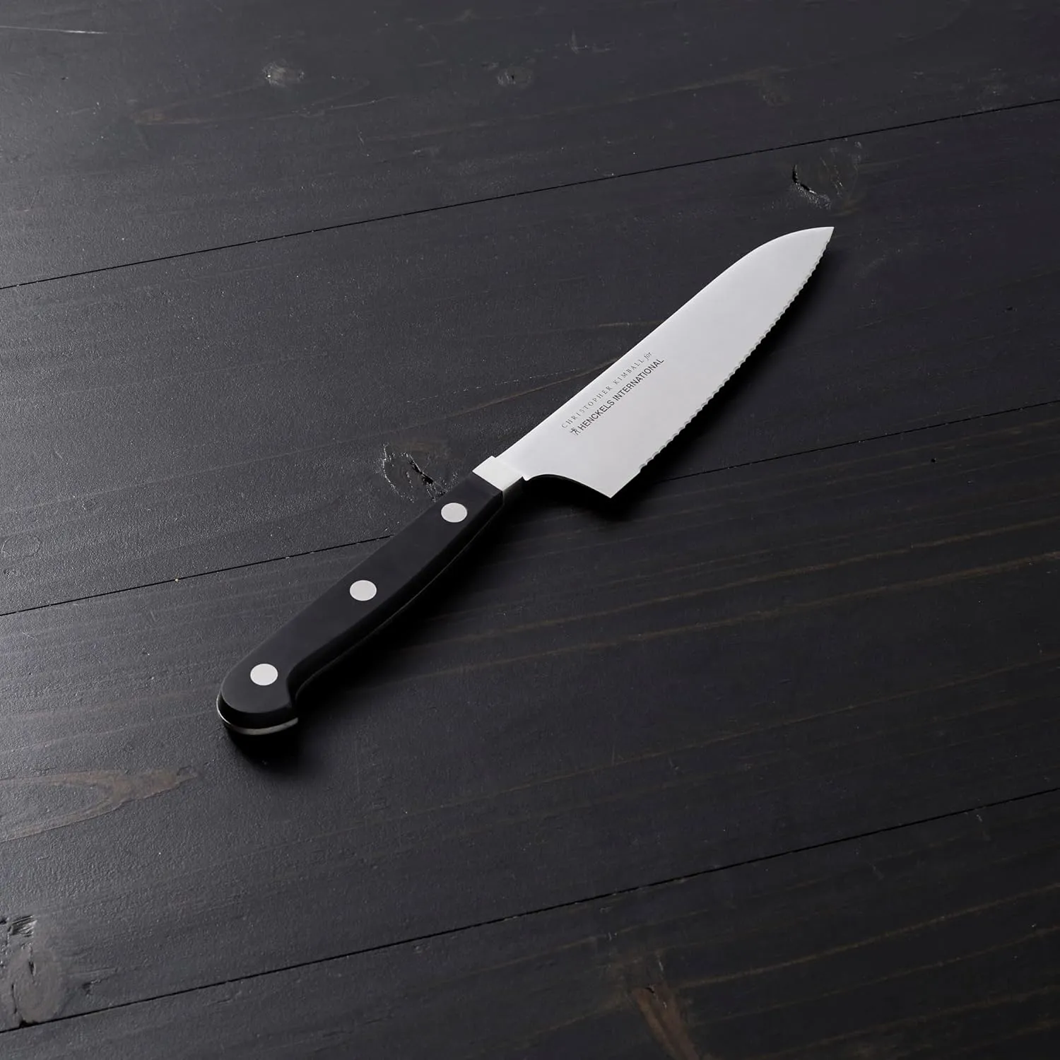 HENCKELS CLASSIC Christopher Kimball Edition 5.5-inch Serrated Prep Knife, German Engineered Informed by 100  Years of Mastery, Stainless Steel