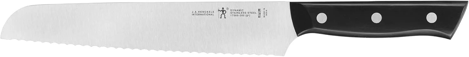 HENCKELS Dynamic Razor-Sharp 15-Piece Knife Set, Chef Knife, Bread Knife, Steak Knife, German Engineered Informed by 100  Years of Mastery