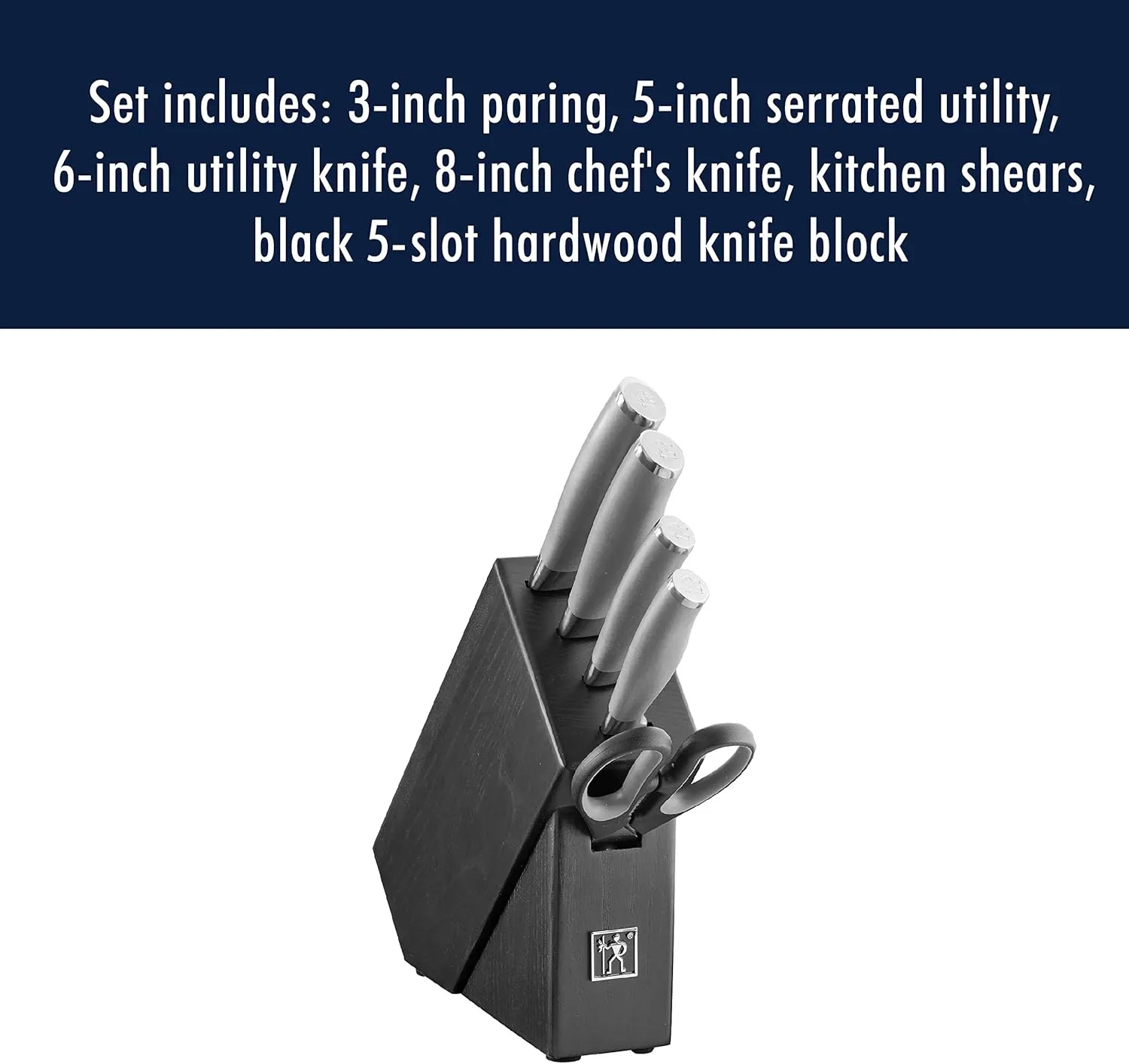 Henckels Modernist 6-pc Studio Knife Block Set