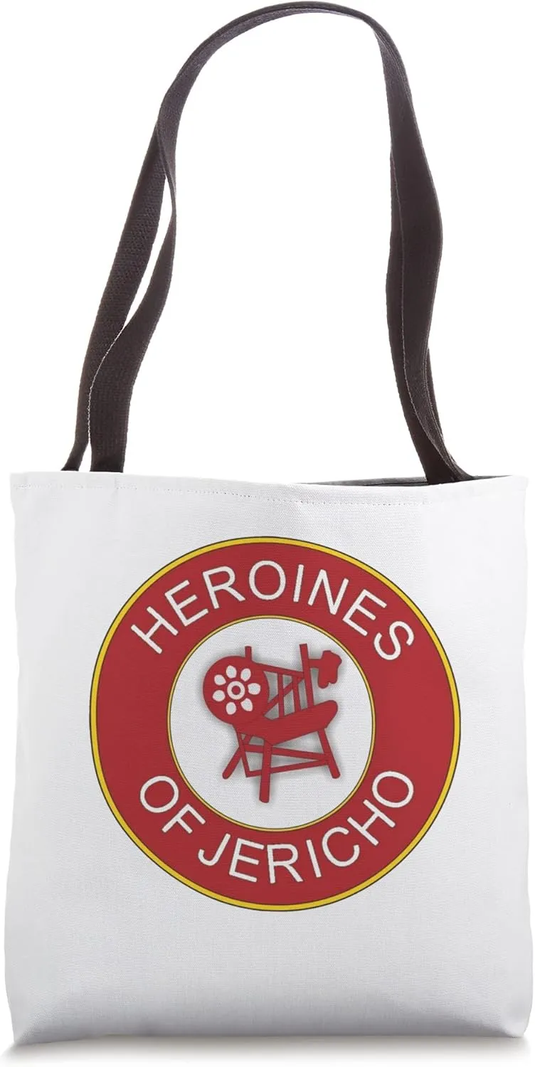 Heroines of Jericho spinning wheel symbol - Masonic OES Tote Bag