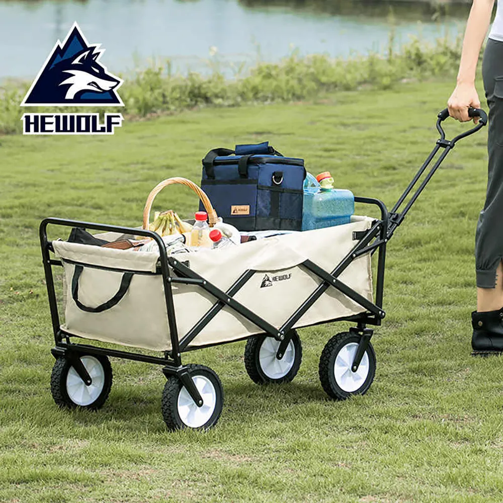 Hewolf Foldable Camping Trolley