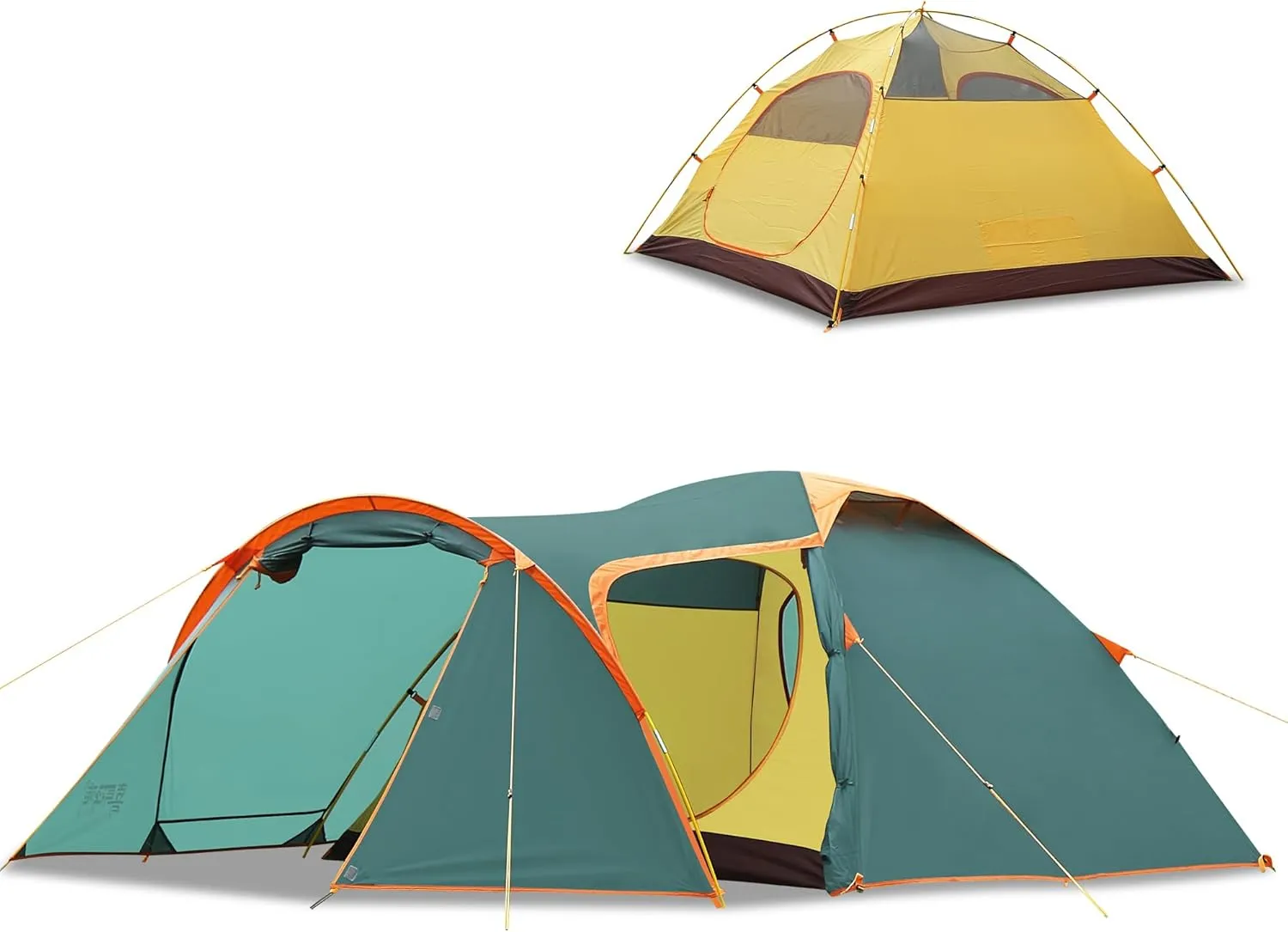 Hiamalay 4 Season Tent, Winter Camping Tent Waterproof Windproof Lightweight Tent Easy Set Up for Winter, Cold Weather Outdoor Camping Hiking Family Camp Mountaineering