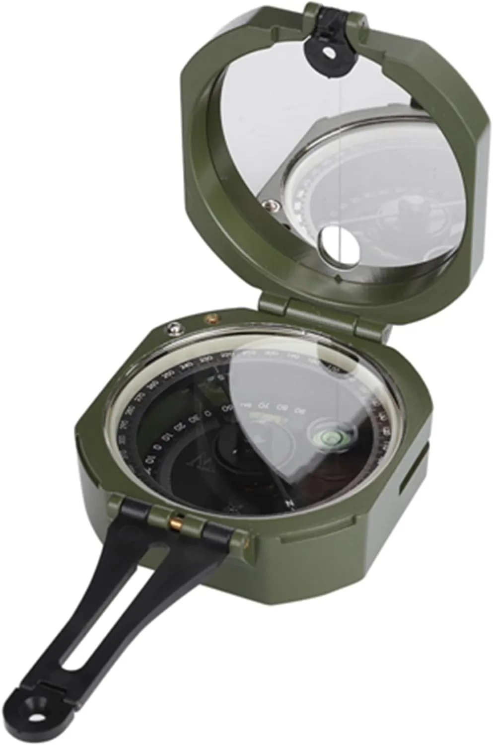 High Accuracy Waterproof Fluorescent Geological Compass for Outdoor Activities