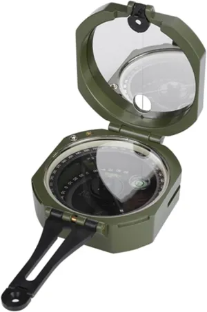High Accuracy Waterproof Fluorescent Geological Compass for Outdoor Activities