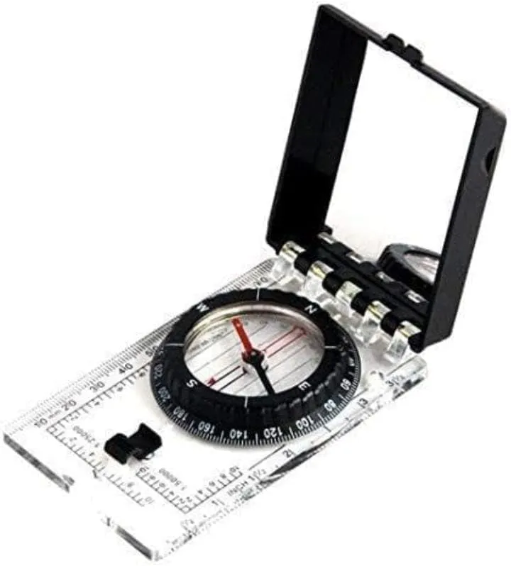 High Precision Compass for Hiking, Camping with Sighting & Gradiomete, Waterproof Multifunctional Military Compass with Glow in Dark Dial