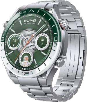 HUAWEI Watch Ultimate Smartwatch, 1.5" LTPO AMOLED Touch Display, Zirconium-Based Liquid Metal, Health Monitoring, Golf Course Mode, 100m Water Resistance, 2-Week Battery Life (Ultimate, Green)