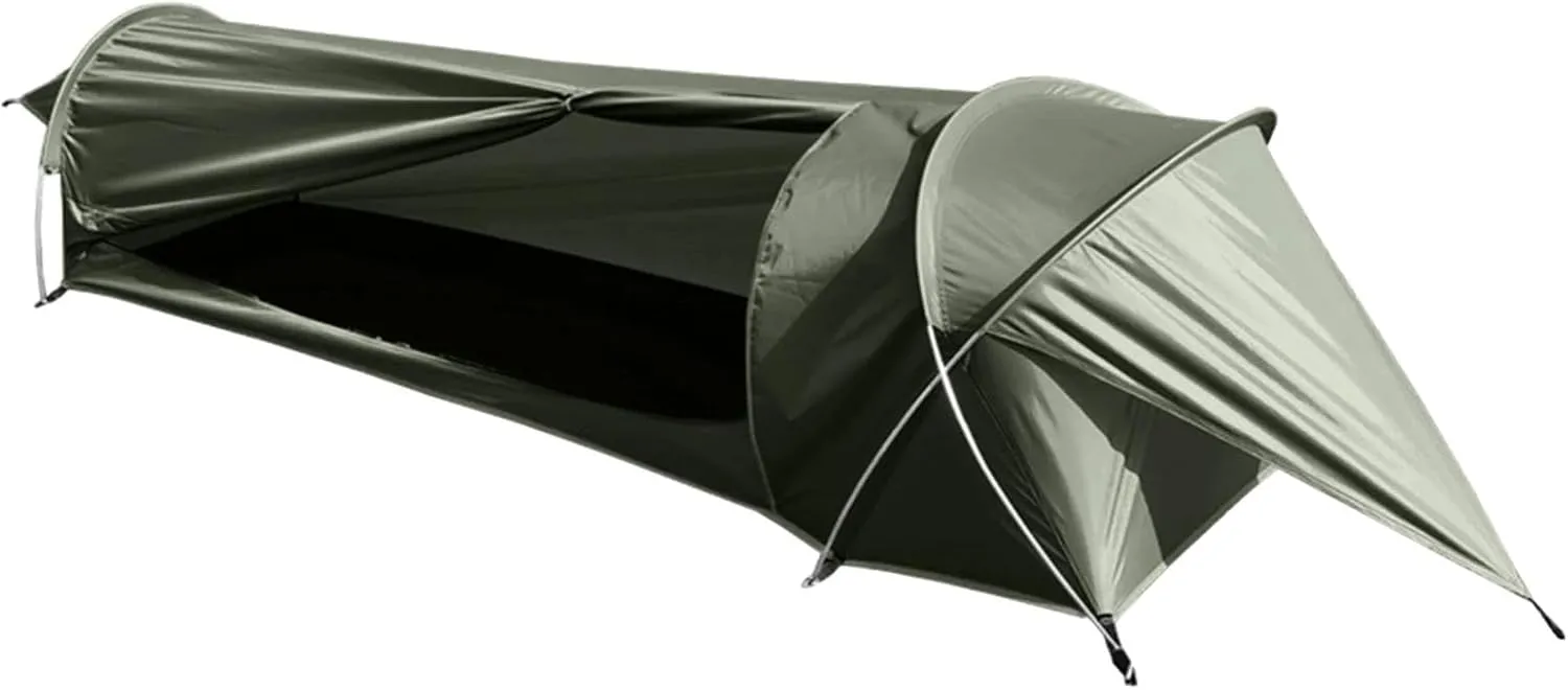 Hunting Backpacking Tents, 230x76x66cm Backpack Tent 1 Person, Lightweight Waterproof Camping Hiking Tent, Portable Small Backpacking Shelter for Beach