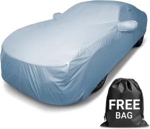 iCarCover 100-Layer Car Cover Waterproof All Weather, Premium Quality Car Covers for Automobiles, UV Protection, Nismo 350Z, 370Z, Supra, XLR Roadster, Prelude, Stealth, Size C36 (See Size Chart)