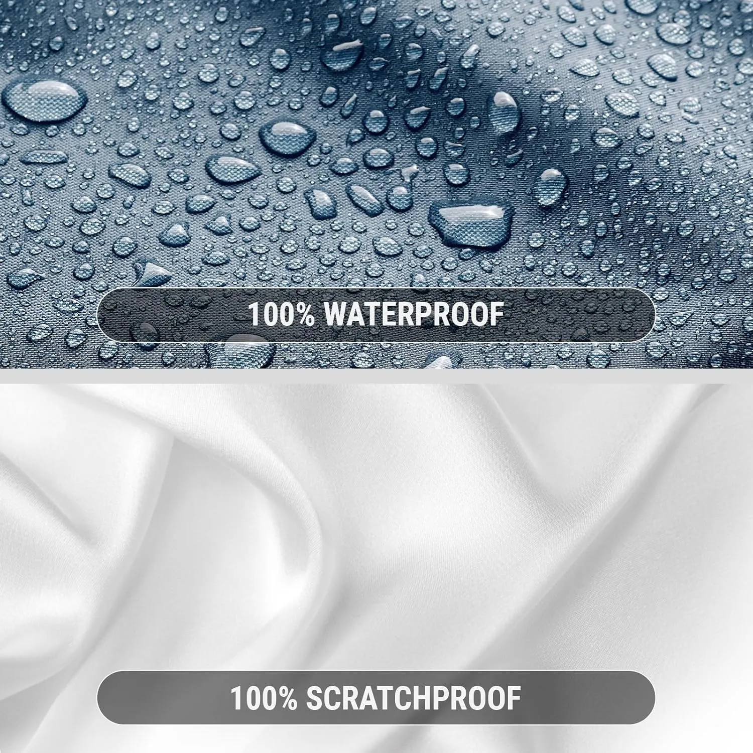 iCarCover 100-Layer Car Cover Waterproof All Weather, Premium Quality Car Covers for Automobiles, UV Protection, Nismo 350Z, 370Z, Supra, XLR Roadster, Prelude, Stealth, Size C36 (See Size Chart)