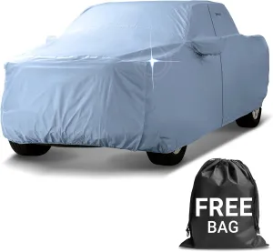 iCarCover 30-Layer Premium Truck Car Cover Waterproof All Weather | Rain Snow UV Sun Protection Full Car Covers | Chevy C/K 1500, Colorado, Dakota, Ranger, Canyon, Frontier, Size T90 (See Size Chart)