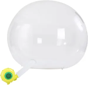 Inflatable Camping Bubble Tent,3m Clear Eco Dome Camping Bubble Tent with Air Blower,360 °,Transparent