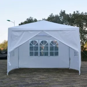 Instant Canopy Shelter Screen House Tent Camping Sun Food Stalls