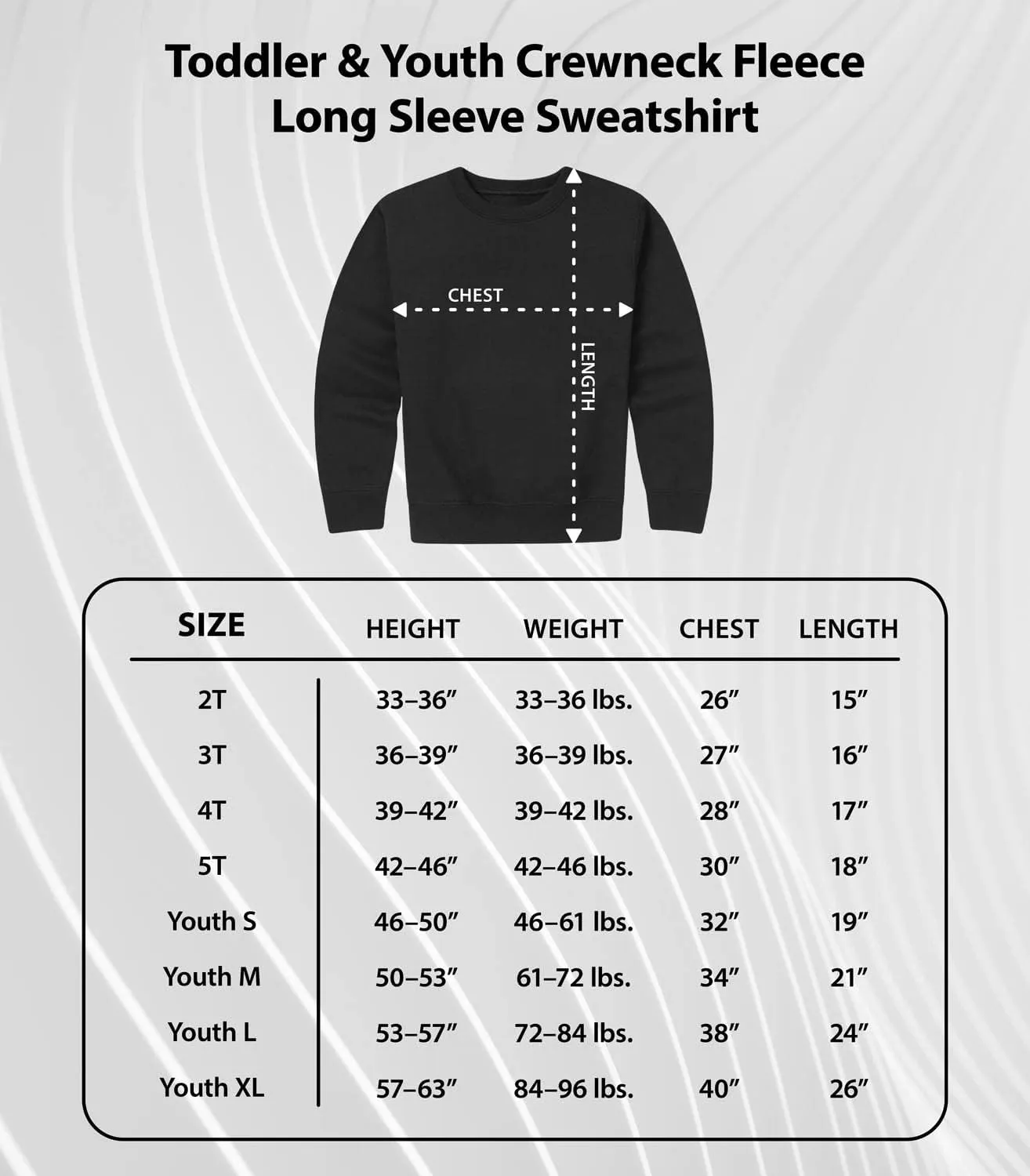 Instant Message - Nope Sleeping Cow - Toddler & Youth Crewneck Fleece Sweatshirt