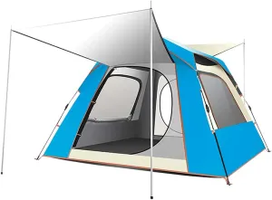 Instant Pop-up Camping Tent for 3-8 People Lightweight Family Tent with Carrying Bag for Outdoor Camping Hiking Clim Fishing