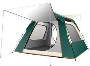 Instant Pop-Up Camping Tent for 3-8 People Lightweight Tent Double Layer Family Tent with Carrying Bag for Outdoor Camping Hiking Climbing Fishing Survival Festivals Garden