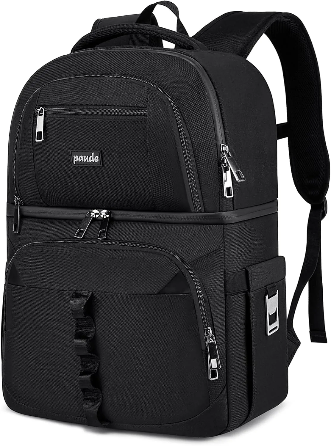 Insulated Cooler Backpack,Double Deck Leakproof Camping Cooler Bag Ice Chest Backpack Lightweight for Beach Fishing Picnic Travel Outdoor