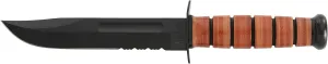 KA-BAR USMC Fighting Knife Serrated Edge, UPC :617717250187