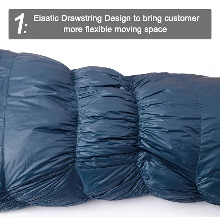 Kamperbox Elegance 700 Winter Down Sleeping Bag, Ultralight