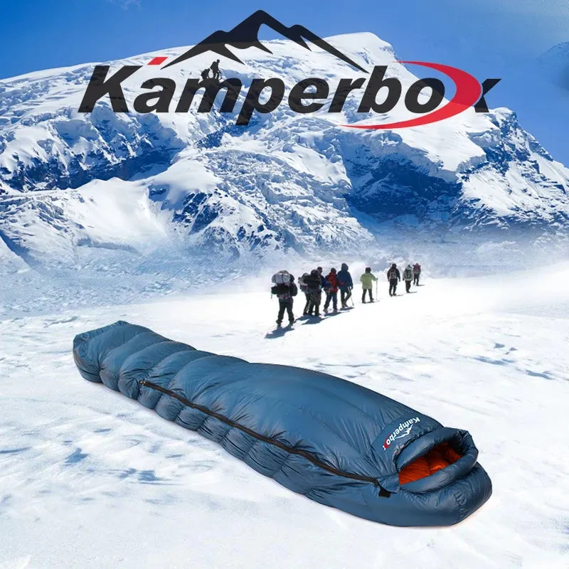 Kamperbox Elegance 700 Winter Down Sleeping Bag, Ultralight