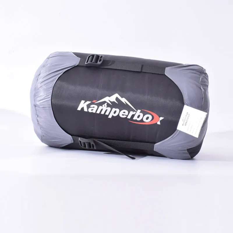 Kamperbox Goose Down Sleeping Bag with Compression Sack | 1000g Filling | -15°C to - 20 Degree