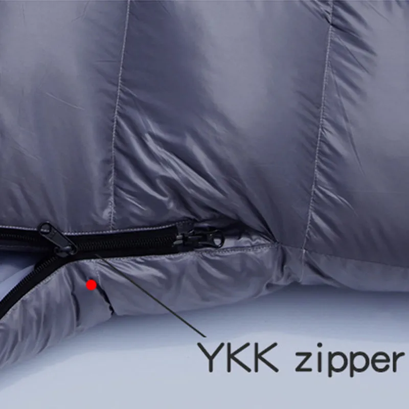 Kamperbox Goose Down Sleeping Bag with Compression Sack | 1000g Filling | -15°C to - 20 Degree