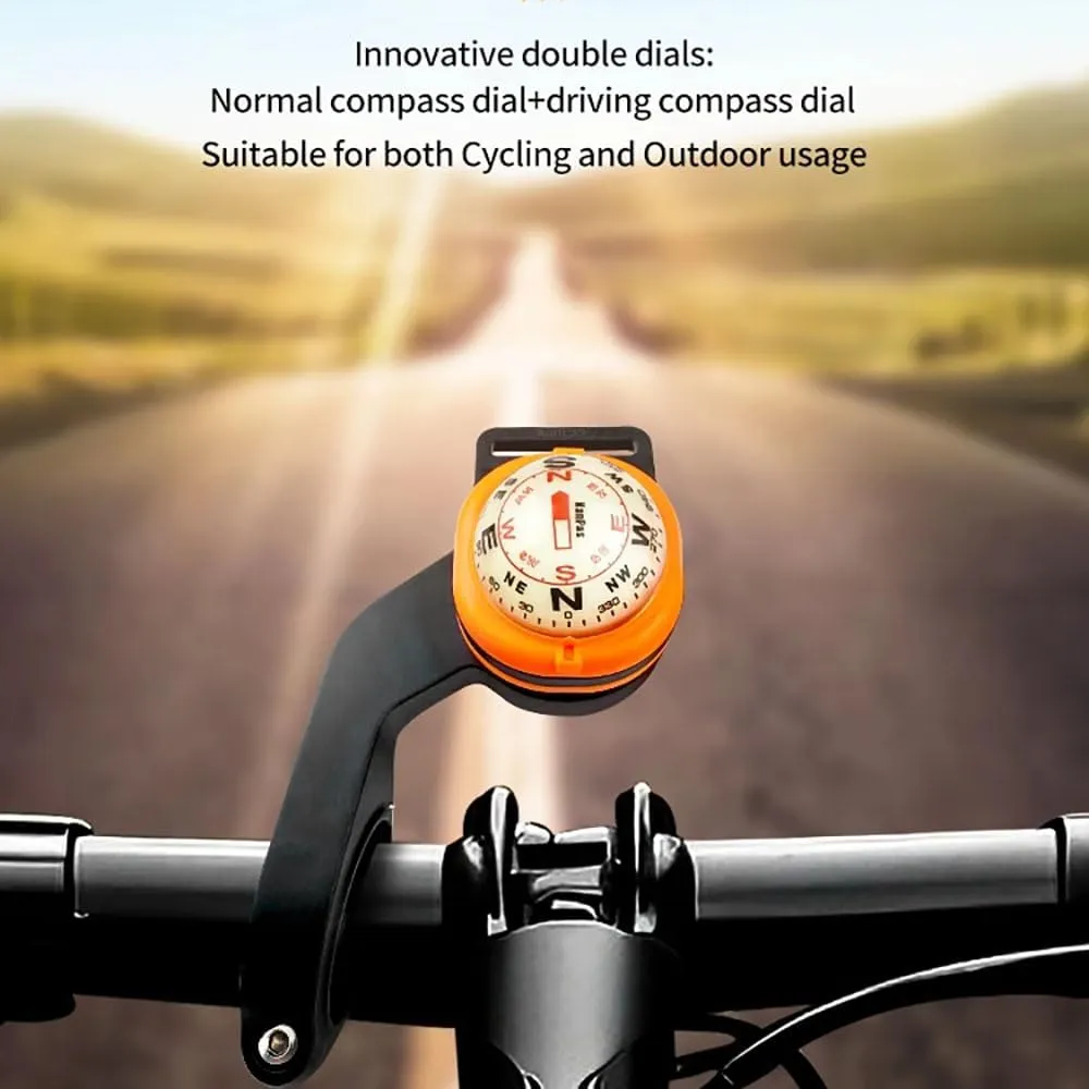 KanPas CAB-30L Luminous Detachable Compass Ball for Bicycle Motorcycle and Hiking