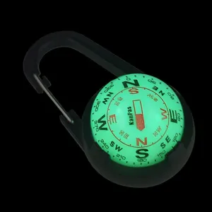 KanPas CAV-30-L Luminous Compass with Dual Dials Free Angle Reading for Camping Hiking Caving