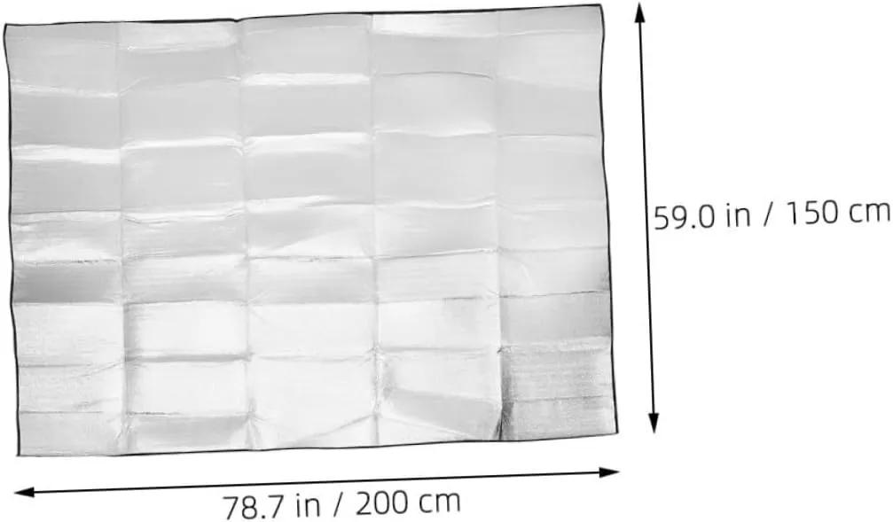 KESYOO Picnic Mat Foam Sleeping Mats for Camping Air Mattress Self Inflating Mattress Outdoor Foam Mat Lumbar Picnic Waterproof Blanket Lounge Camping Chair Seats Park Cotton