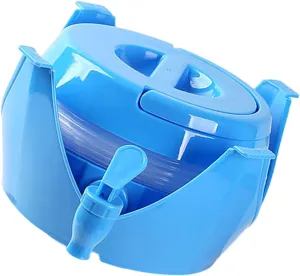 KESYOO Portable Collapsible Water Container with Spigot Folding Water Bucket for Outdoor Camping Vehicle Mounted Water Dispenser for Travel and Hiking