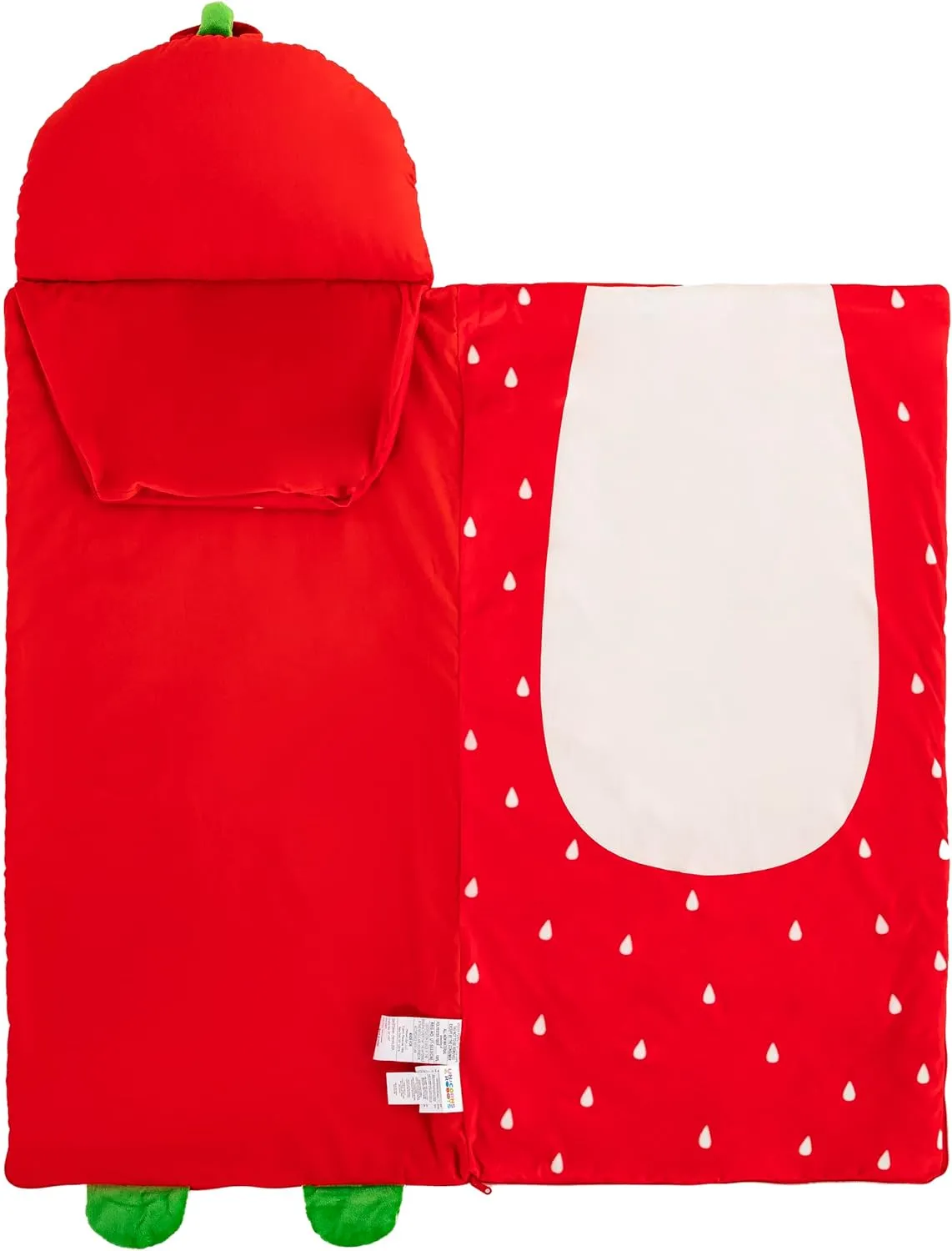 Kid's Nap Buddies Character Preschool Nap Mat, Toddler Sleeping Bag with Pillow for Daycare, Ages 3 
