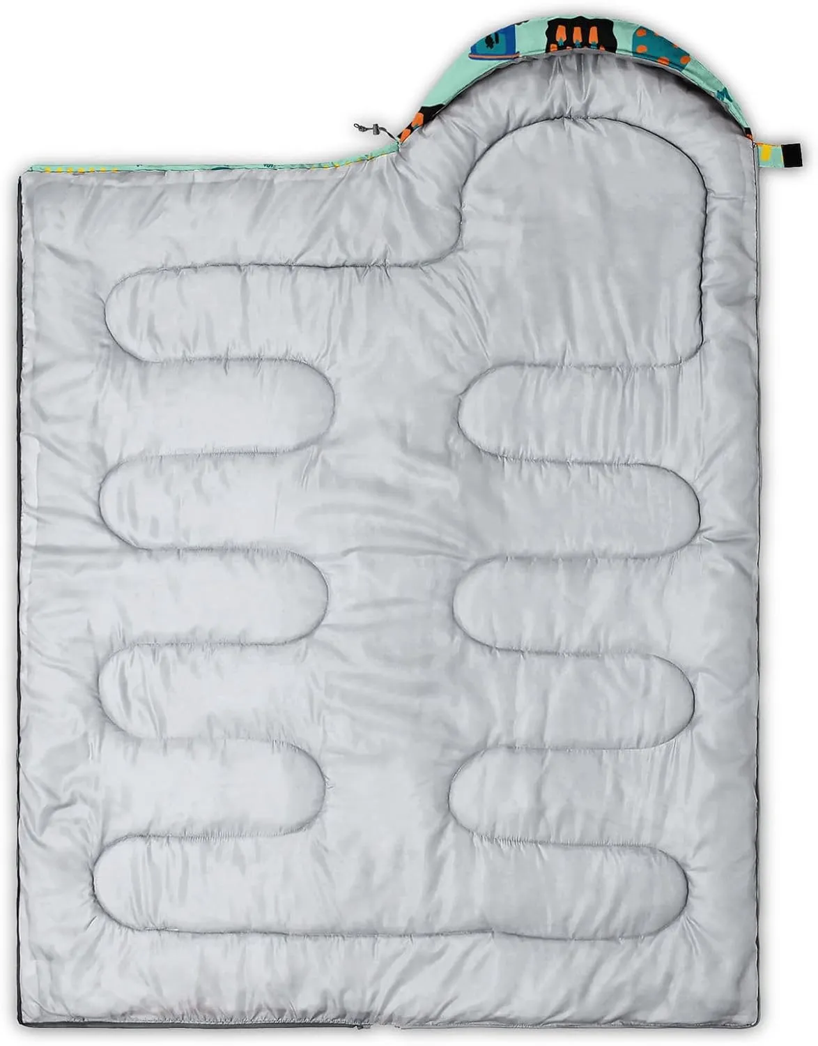 Kids Sleeping Bag for Boys Girls,Cute Puppy Print-Lightweight Warm Portable Outdoor Indoor-Waterproof Cold Weather Resistant Sleeping Bag for Camping Hiking
