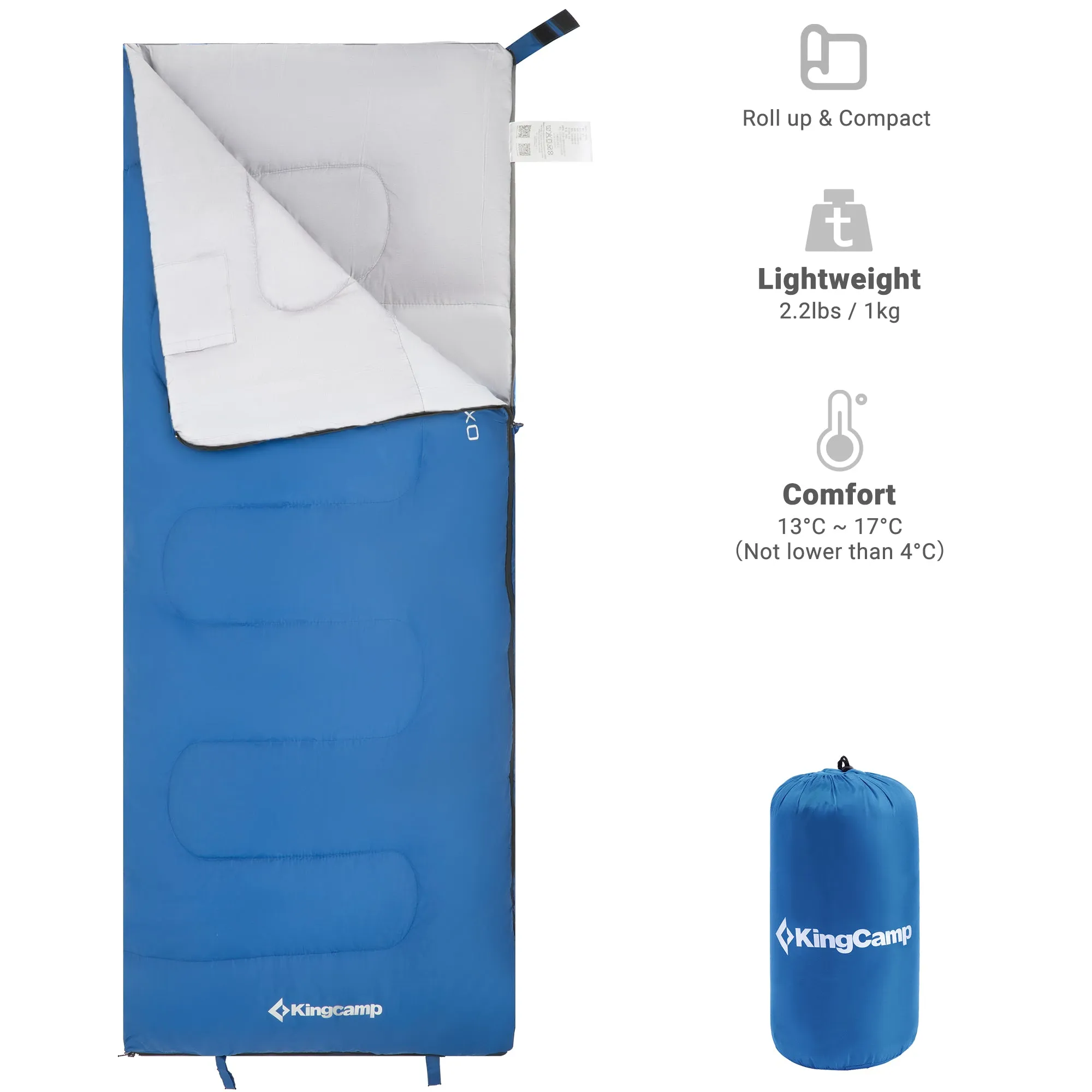 KingCamp OXYGEN Sleeping Bag-Envelope