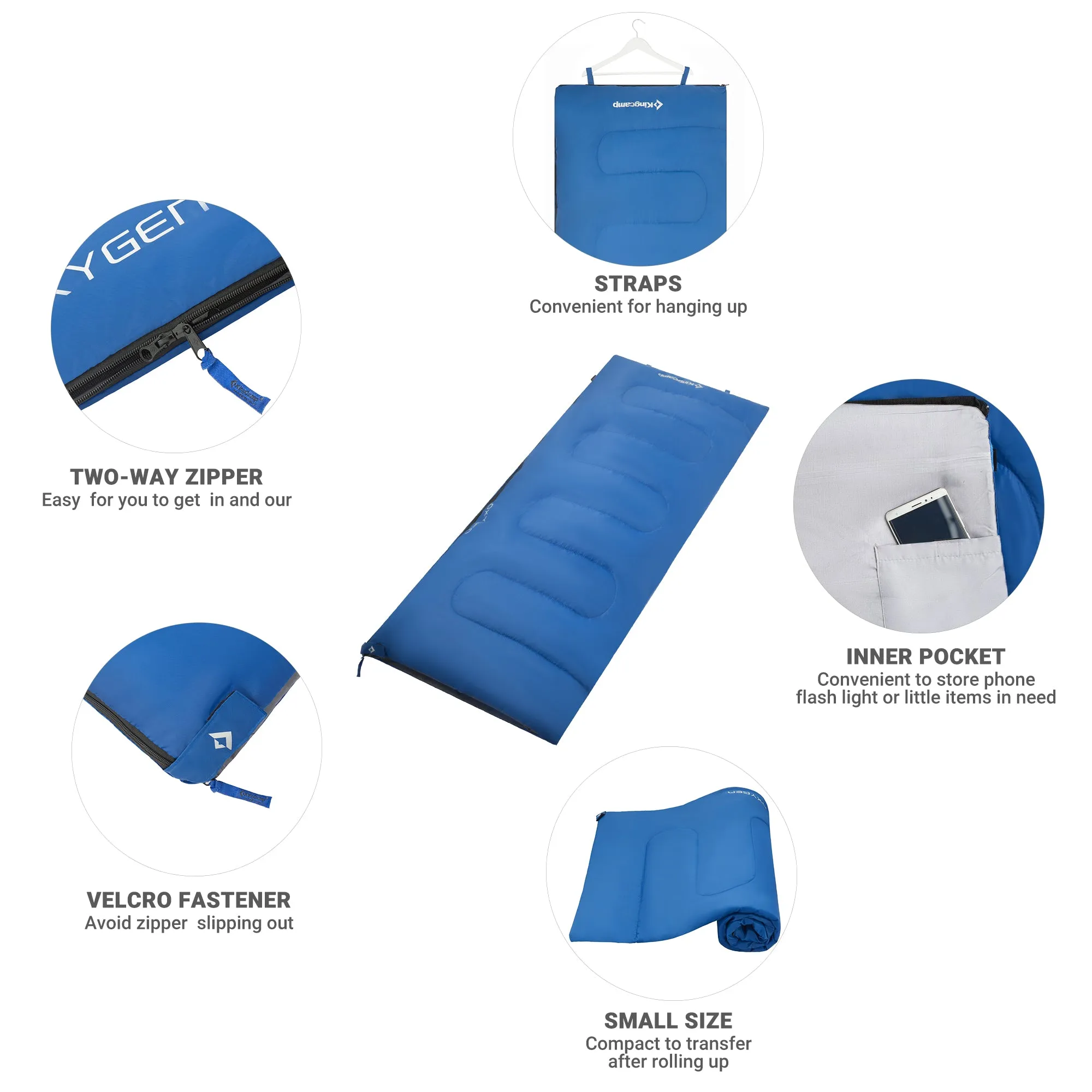 KingCamp OXYGEN Sleeping Bag-Envelope