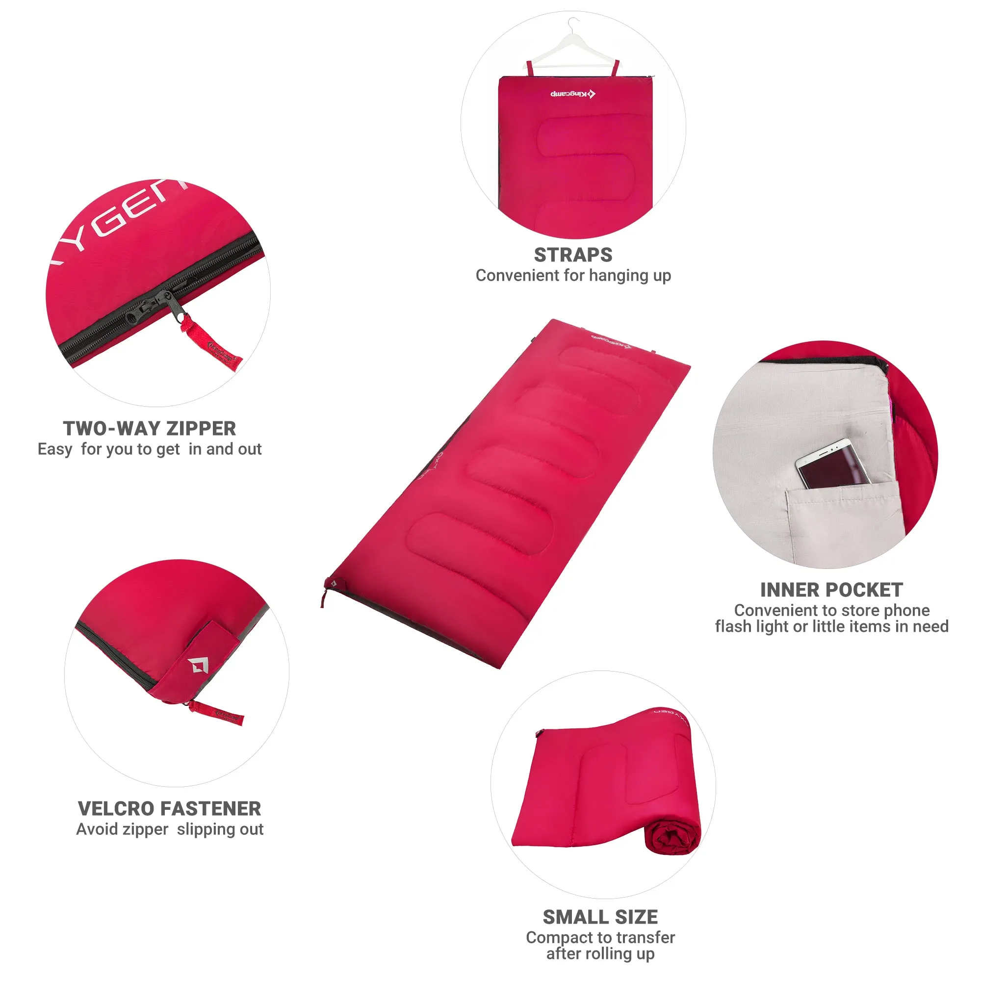 KingCamp OXYGEN Sleeping Bag-Envelope