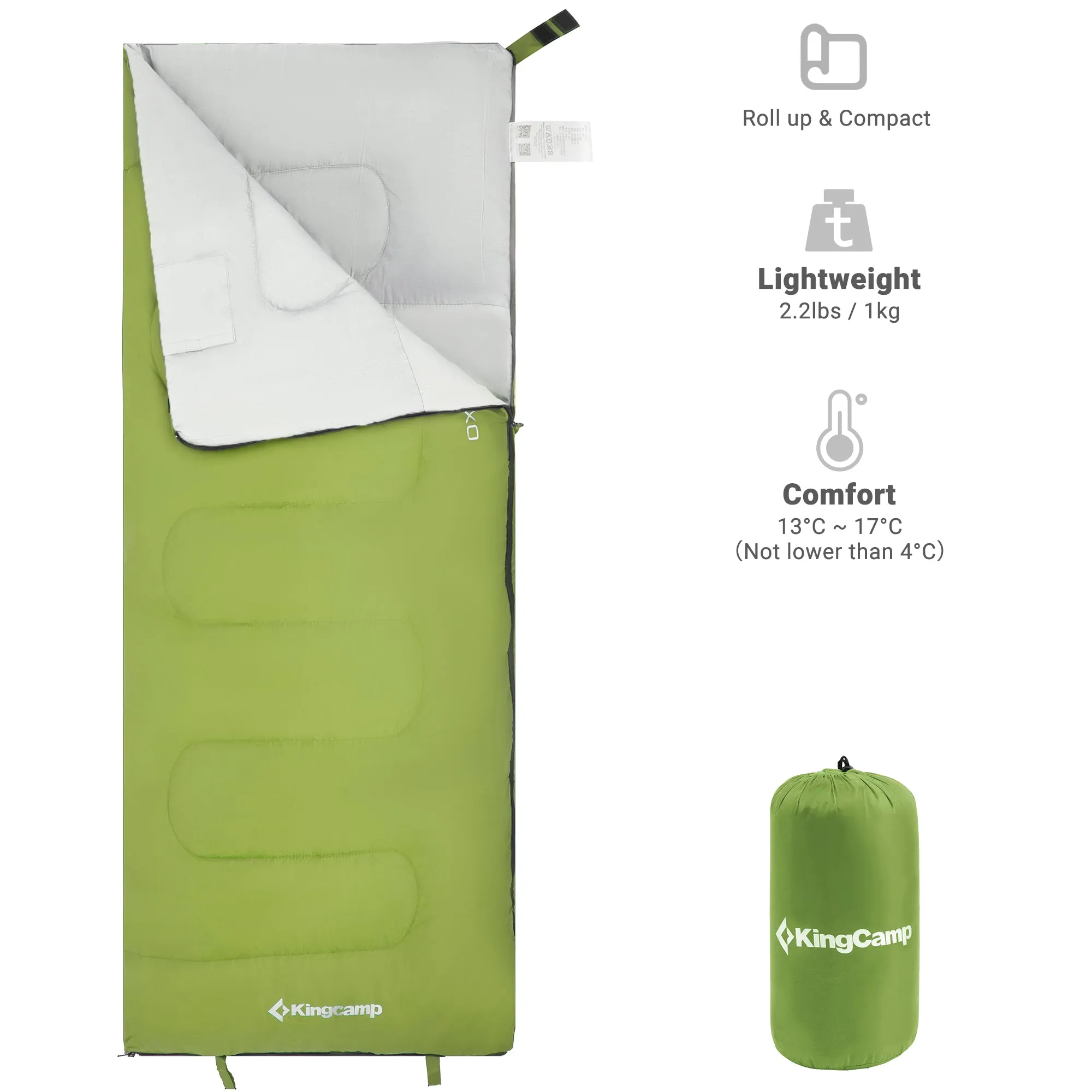 KingCamp OXYGEN Sleeping Bag-Envelope