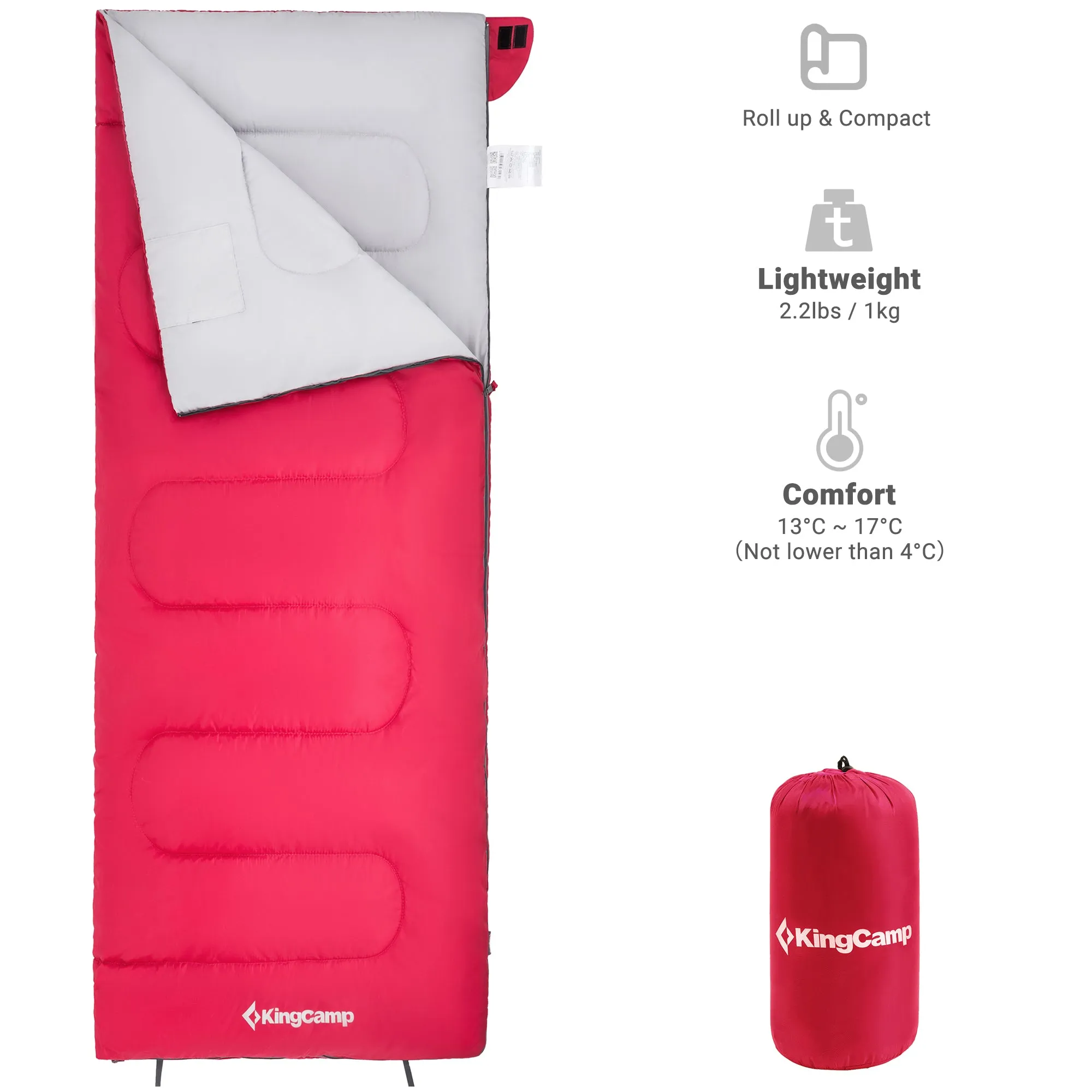 KingCamp OXYGEN Sleeping Bag-Envelope
