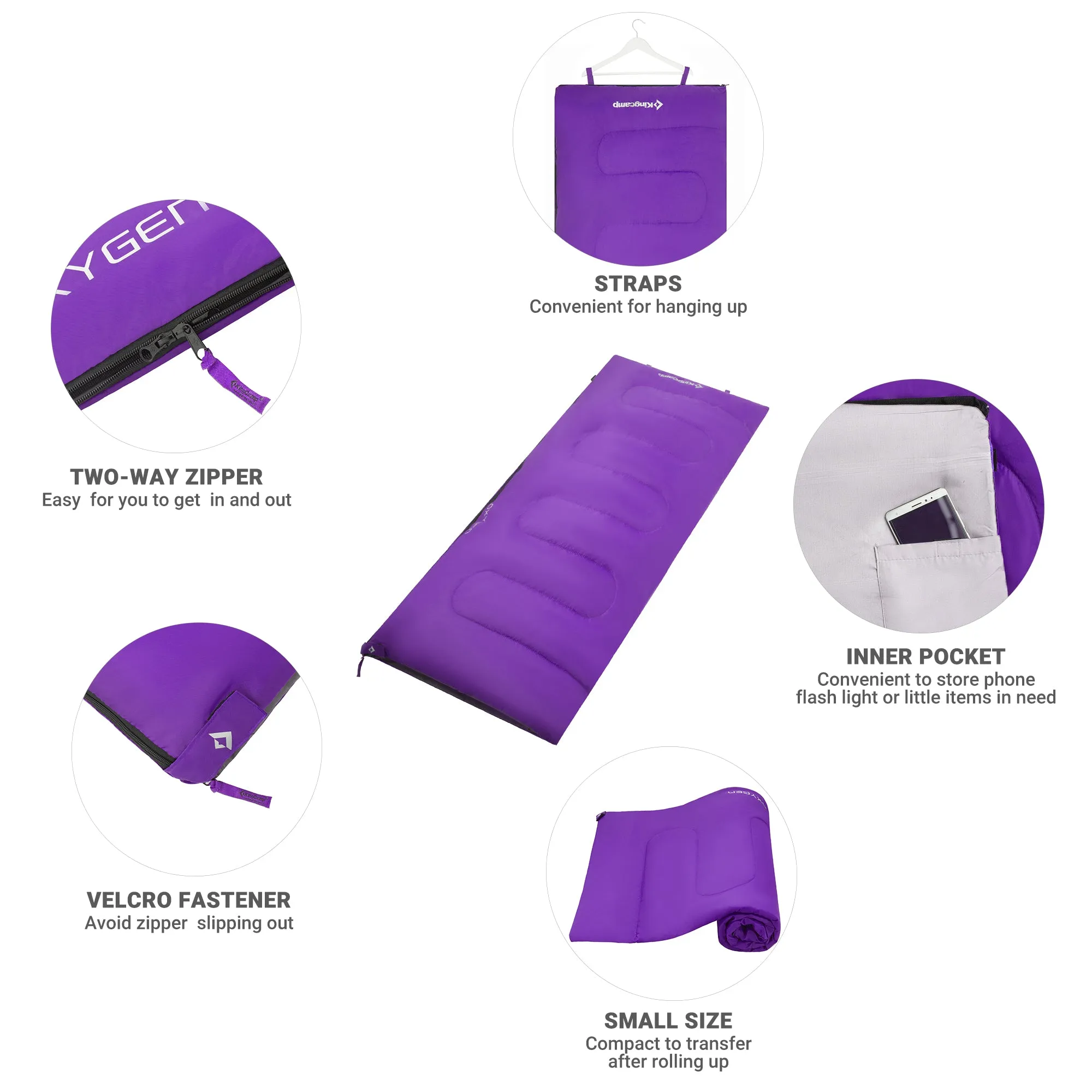 KingCamp OXYGEN Sleeping Bag-Envelope
