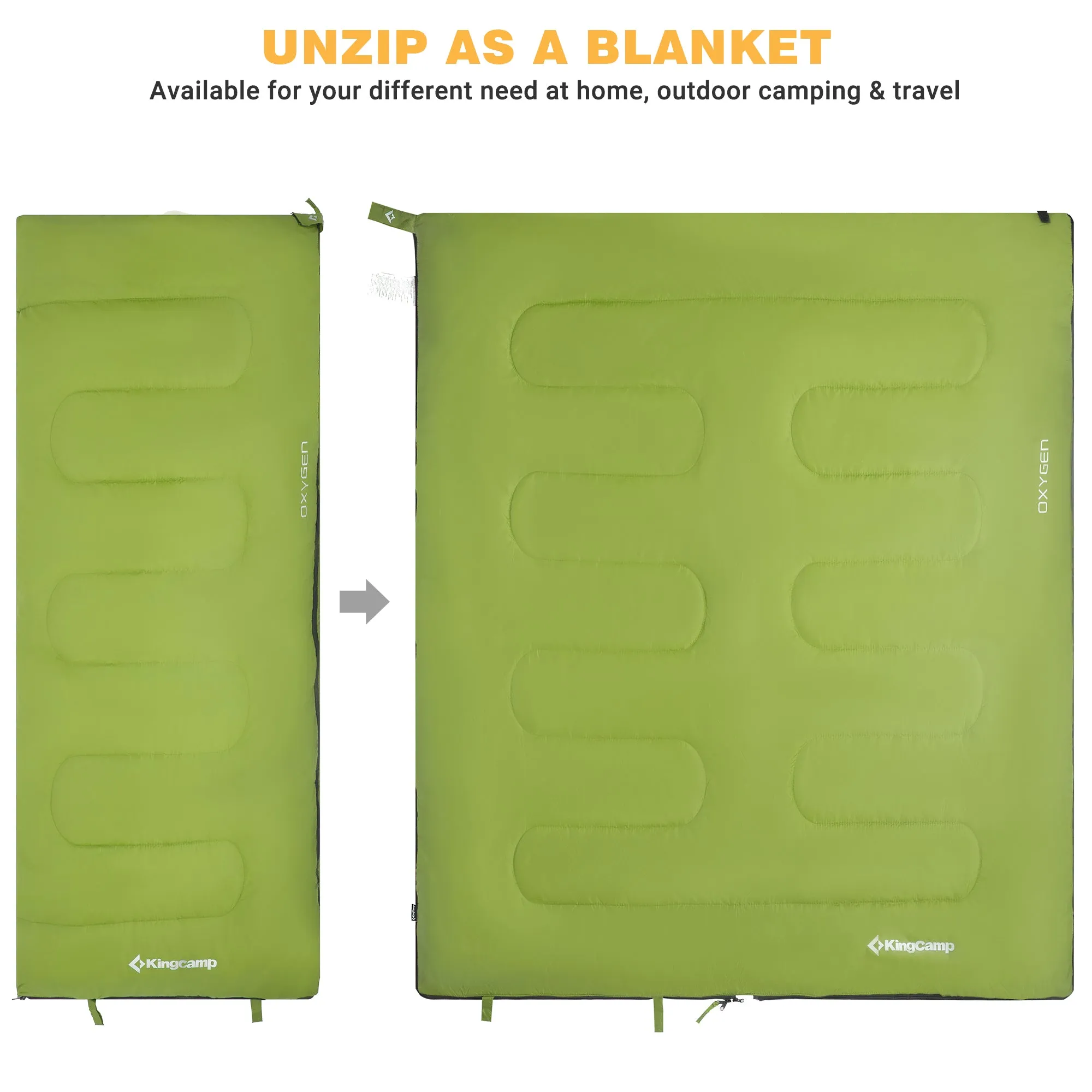 KingCamp OXYGEN Sleeping Bag-Envelope