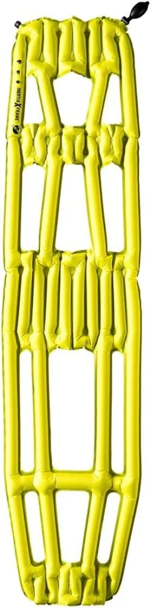Klymit Inertia X Inflatable Sleeping Pad for Camping, Lightweight Hiking and Backpacking Air Bed, 1.5 Inch Thick, Yellow