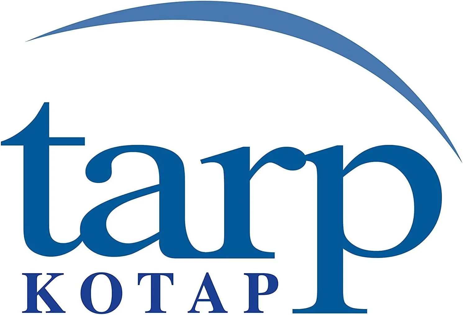 Kotap 50 x 100 Ft. All-Purpose Multi-Use Protection/Coverage 5-mil Poly Tarp, Waterproof, Blue, (TRA-50100)