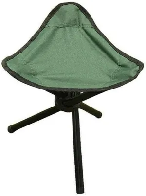 KPJQ Outdoor Mini Camping Fishing Travel Foldable Tripod Folding Seat Stool Chair Camping-chairs Patio furniture Outdoor furniture Camping accessories Patio chairs Camping gear Camping chair Fol