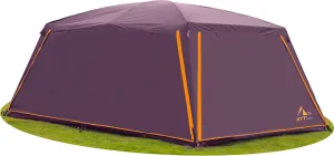 KTT Extra Large Tent 12 Person,Family Cabin Tents,Full rainfly,2 Rooms,3 Doors and 3 Windows with Mesh,Straight Wall,Waterproof,Double Layer,Big Tent for Outdoor,Picnic,Camping,Family Gathering
