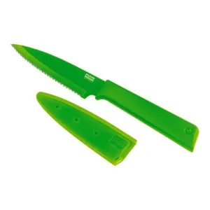 Kuhn Rikon Colori Green Serrated Parer